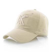 Vyriškos tėčio kepurės Snapback beisbolo kepuraitės su siuvinėjimais K raidžių kepuraitės, moteriškos „Four Seasons“ kvėpuojančios medvilnės skydelio kaulo kasetė 56-59cm