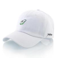 Madinga beisbolo kepurė su avokadų siuvinėjimu Unisex beisbolo kepuraitės vyrams Moterų keturių sezonų Snapback golfo tėčio kepuraitės medvilnės kaulai 56-59cm white