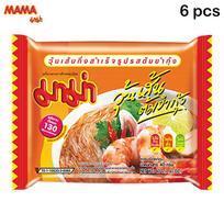 Mama Instant Bean Vermišeliai Tom Yum Koong skonio 40 gx 6 vnt / 12 vnt / 24 vnt - Tailando maistas 40 g x 6 pcs