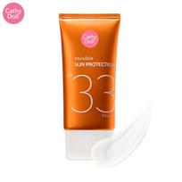 Cathy Doll Invisible Sun Protection SPF33 PA+++, ilgalaikė apsauga nuo UVA ir UVB, be baltos spalvos ir neriebi, 60 ml – tajų odos priežiūra 60 ml