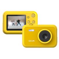 SJCAM FunCam 1080P didelės raiškos vaikams skaitmeninė kamera, nešiojama mini vaizdo kamera su 12 mega raiška geltona