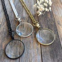 Daugybė 3 vaizdų didinamieji karoliai vintage jūrinis kišeninis monoklis 42 mm karoliai didinamasis stiklas