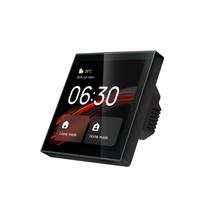 Tuya WiFi+Zigbee Intelligent Touched Screen Center Valdymo skydelis Integruotas valdymas balsu juoda