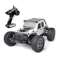 Visureigio sunkvežimio RC automobilis dideliu greičiu 38 km/h 1/16 2,4 GHz lenktyninis automobilis 4WD RTR Visiškai proporcingas su LED Type 2- 1 battery balta