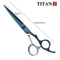Titan Professional plaukų žirklės Salono plaukų kirpimo žirklės Plaukų žirklės 6 colių JAPONIŠKAS ATS 314 PLIENAS