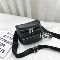 Moteriška kuprinė su juosmenine rankine Moteriška piniginė Moteriška pečių kokybė Moteriška piniginė Moterų krepšiai Bolsa Feminina One Size juoda