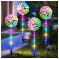 Solar Lights Outdoor Garden, Dandelion Solar Garden Lights, Waterproof Solar Flower Lights for Lawn Yard Garden Ornaments
