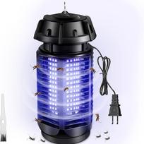 1 vnt. uodų žudikas, elektrinė uodų žudymo lempa, 20 W UV šviesos užtrauktukas, 360° vidaus ir lauko musių naikinimo lempa 20W