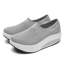 Moteriški vasariniai sportbačiai Itin lengvi, patogūs batai Moteriški tinkliniai kvėpuojantys sportbačiai 35 pilka