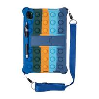 Skirtas Xiaomi Mi Pad 6 Pro dėklui Minkštas burbulinis silikoninis dangtelis vaikams, skirtas MiPad 5 Pro 2021 11 colių planšetinio kompiuterio stovo dėklas su peties dirželiu Mipad 6 11 inch 2023
