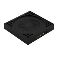 Aušinimo ventiliatorius, skirtas „Xbox Series X“ su 3 USB prievadais „Xbox Series X“ išorinis aušintuvas, turbo temperatūros valdymo ventiliatoriaus konsolė, stovinčio kalno aušinimo sistema juoda