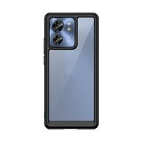 Atsparus smūgiams dėklas, skirtas Motorola Moto Edge 40 Moto G73 G53 5G G23 G13 4G minkšto rėmo akrilo skaidrus kietas galinis dangtelis for Moto Edge 40