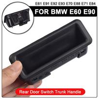 51247118158 BMW galinių durų jungiklio bagažinės rankenai E60 E61 E90 E91 E92 E93 E70 E88 E71 E72 E84 1 3 5 serija X1 X3 X5 X6 juoda