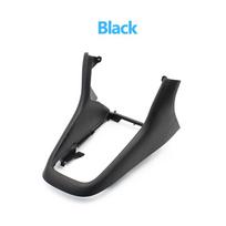 Juodo anglies pluošto automobilio centrinės konsolės pavarų perjungimo rankenėlės rėmas, skirtas Volkswagen VW Golf MK6 2008 2009 2010 2011 2012 2013 m. juoda