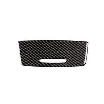 Anglies pluošto automobilio vidaus centro valdymo cigarečių degiklio dangtelio lipduko apdaila, skirta BMW 3 serijos E90 E92 2005–2011 m. no color
