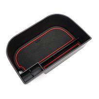 For Nissan Navara NP300 D23 2015- Terra Central Console Armrest Container Storage Box Refit Holder Tray Car Stowing juoda