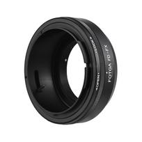 FOTGA Rankinio objektyvo tvirtinimo adapterio žiedas Aliuminio lydinio Canon FD tvirtinimo objektyvui prie Fuji juoda
