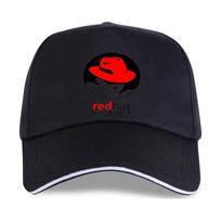 New Linux RedHat Enterprise OS Size S-3XL White Unisex's Cotton 2021 Unisex Funny Tops Baseball cap Print