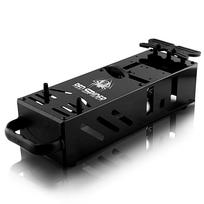 1/8 metalinė starterio dėžė nuotolinio valdymo modelio paleidimo įrankiai Radijo valdymo pultas Nitro Engine Truck Truck truggy juoda