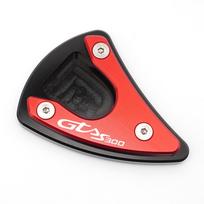 VESPA GTS300 Super Sport GTS 300 motorolerio priedai Moto stovas praplėsta plokštelė kojos atrama dangtelis šoninis stovas Kickstand Red