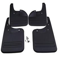 Purvasaugių Sparnų komplektas Ratų Purvasaugiai Apsaugos nuo purslų Tinka Toyota Hilux Vigo 2006 - 2014 2WD pakaitiniai automobilio priedai Fender black