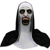 Siaubo kaukės kostiumas Valak Helovinas Cosplay Baisios kaukės su skarele