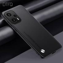Skirtas POCO F5 dėklo odinio rašto galinio dangtelio smūgiams atsparus dėklas, skirtas POCO F5 Pro Coque Funda prabangus odinis dėklas, skirtas POCO F5 For POCO F5 juoda