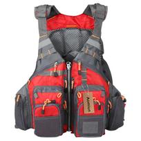 Aomiun Outdoor kvėpuojanti paminkštinta gelbėjimosi liemenė 209 lb Bearing gelbėjimosi saugos striukė raudona