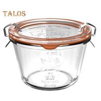 350/800ml Stiklainis maisto laikymui su dangteliu Cukrus Arbata Hermetiškas konteineris Dėliojamas Atsparus aukštai temperatūrai Hermetiškas Virtuvės Kava S