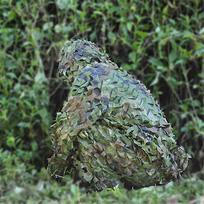 3D lapų kamufliažinis kostiumas džiunglių lapų tinklelio kamufliažinis kostiumas biomimetinis trimatis kamufliažinis kostiumas žalia