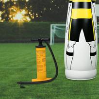 „Free Kick Dummies“ Futbolas vaikams, suaugusiems, treniruotės, manekeno krepšys, vartininkas Inflator