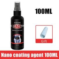 100ML 120ML 250ML Nano automobilių įbrėžimų taisymo purškiklis su keramine danga, skirtas dažų priežiūrai ir nukenksminimui Antioksidacinis poliruoto stiklo dangos įrankis 250ML