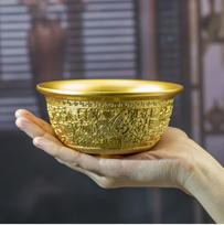 Žalvarinė Kolekcinė Figūrėlė Maldos Dubuo Momofuku Stiklainis Žalvario Rankdarbiai Korsetas Sėkmė Momofuku Puodelis Varinis Stiklainis Dekoracija auksas