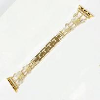 Metalinė apyrankė Apple Watch Band Ultra 4mm 45mm 40mm 41mm 49mm Blizganti drugelio apyrankės grandinėlė iWatch Series 9 8 7 6 5 SE 4 3 38mm 40mm 41mm