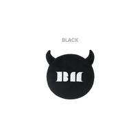 BABYMONSTER 1-asis gerbėjų susitikimas SEE YOU THERE Horn EMOJI pliušinė pagalvėlė Black