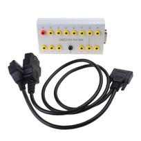 OBD-II išjungimo diagnostikos dėžutė, OBD2 kontaktų testerio detektorius, 16 kontaktų OBD II OBD2 EOBD protokolo diagnostikos detektorius A