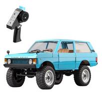 Nuotolinio valdymo automobilis, 1:12 mastelio nuotolinio valdymo pultelis vaikams, suaugusiems, 2,4 GHz 4WD įkraunamas 3 Battery šviesiai mėlyna spalva