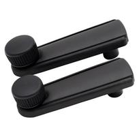 2vnt lango pakabos rankenos alkūninio veleno rankinis kairysis dešinysis remontas VW Transporter T4 1990-1994 Passat 1982-1992 357837581 juoda