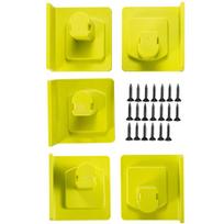 5 Packs įrankių laikiklio laikiklis, skirtas Makita / Bosch / Dewalt / Milwaukee 18 V ličio jonų akumuliatoriaus įrankio staklių gręžimo laikiklio lizdų stovas
