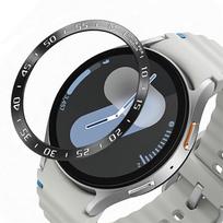 Skirta Samsung Galaxy Watch 7 40 mm rėmelio žiedas metalinis apsauginis dėklas, skirtas Galaxy Watch 7 40 mm apsauginis apvalkalo priedas A juoda
