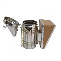 Bee Hive Smoker for Beekeeping Anti-dust Beekeeping Smoker for Bee Galvanized Iron Simple Operation Equipment for Beekeeping sidabras