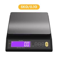 5/10 kg Elektroninės svarstyklės LED Skaitmeninės Maisto svarstyklės papuošalams, kepiniams, Maži svarstyklės Svorio matavimas Virtuvės svarstyklės su LCD ekranu
