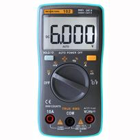 RICHMETERS RM102 LCD skaitmeninis multimetras DMM DC kintamosios srovės įtampos diodo temperatūros testeris RM102