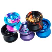 MAGICYOYO-Y01 poliruoto aliuminio lydinio profesionalus „Yoyo Ball Spin“ žaislas vaikams rožinė