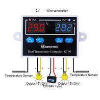 Skaitmeninis termostatas inkubatoriaus 12V 24V 110V 220V temperatūros reguliatorius Reguliatorius Valdymo jungiklis Termoreguliatorius 10A 230VAC 230V