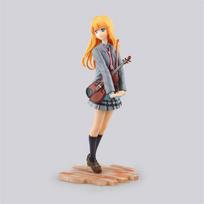 Anime Tavo melas balandį Miyazono Kaori 1/7 mastelio nudažyta PVC figūrėlė Kolekcinis modelis Žaislas As the picture shows