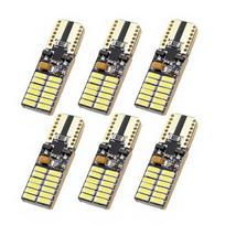 6 vnt T10 LED lempučių lemputė 6000K balta be klaidų, skirta Mercedes W204 5W DC12-24V