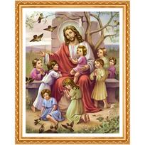 Deimantiniai paveikslai Jėzaus Kristaus gimimas Kalėdos Deimantiniai paveikslėliai Rankdarbiai Religinis deimantinis amatas 20X30CM