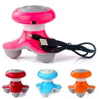 Nešiojamas mini banginis vibruojantis masažuoklis su USB elektra valdomas viso kūno masažas