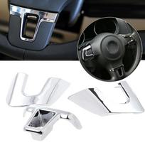 Automobiliai Automobilių dalių papuošalai, dangtelis VW for Wheel Golf6 MK6 Po-lo Bora Trim, 3vnt./komplektas, vairavimo automobilis Jett-a